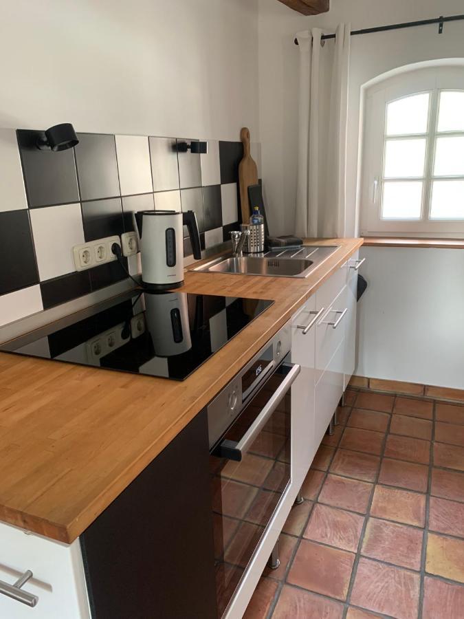 Studio Auf Denkmalgeschuetztem Dreiseithof In Hoefgen Bei Grimma Hofgen  Exterior foto